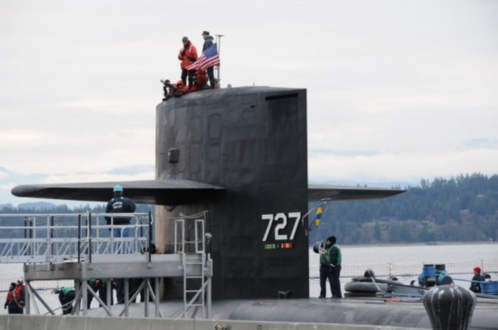 Tàu ngầm USS Michigan (SSBN-727/SSGN-727) của Hải quân Mỹ.